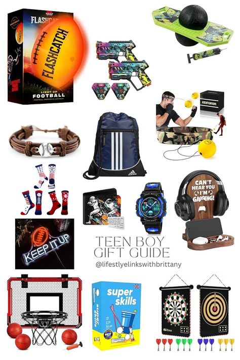 #giftguide #teenboy #holidaygiftideas #teen #boygifts #giftfinder #christmasgifts Christmas For Teens Boys, Teen Boy Gifts 2024, Teen Boy Gift Ideas, Brittany Lee, Gifts For Teen Boys, Christmas Gifts For Boys, Atticus, Gift Finder