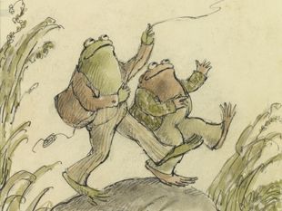 Arnold Lobel - From Frog and Toad Adventures Of Frog And Toad, Frog And Toad Aesthetic, Arnold Lobel, Frog Tattoos, Frog Art, Frog And Toad, Green Aesthetic, Toad, Frogs