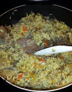 Southern Neckbones & Rice Recipe Neckbones And Rice, Neck Bones Recipe, Pork Neck Bones Recipe, Recipes Soul Food, Southern Recipes Soul Food, Neck Bones, Southern Dishes, Comfort Food Southern, Spaghetti Carbonara