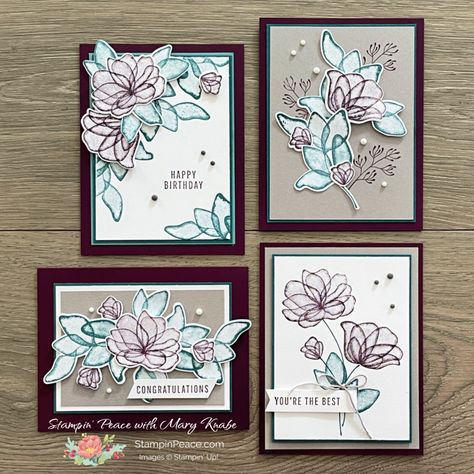 Translucent Florals Stampin Up Cards, Translucent Flowers, Translucent Florals, Stampin Up Easter Cards, Flowers 2023, Friend Cards, Floral Cards Design, Constant Contact, Class 9