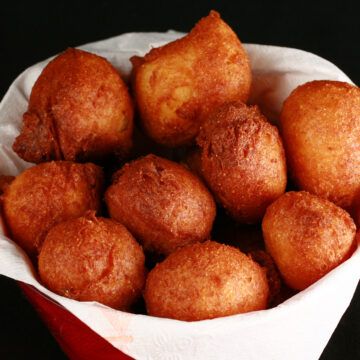 Gluten-Free Hush Puppies - Beyond Flour Gluten Free Hush Puppies Recipe, Gluten Free Hush Puppies, Fried Cornmeal, Crisp Recipes, Hush Puppies Recipe, Gluten Free Cookbooks, Gluten Free Sides, Homemade Bagels, Fried Apples