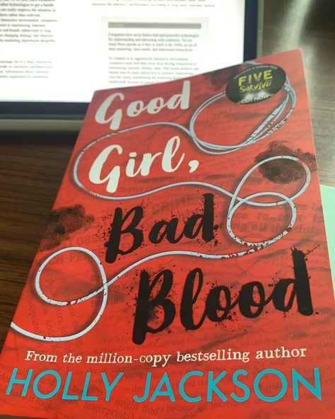 AGGGTM Good Girl Bad Blood 🩸 #hollyjackson #agggtm #goodgirlbadblood #book Agggtm Book, Good Girl Bad Blood, Book Dedication, Escape Reality, Bad Blood, Good Girl, Graphic Novels, The Millions, Graphic Novel