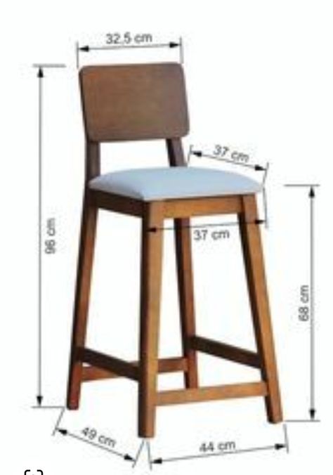 Bar Chairs Diy, Kursi Outdoor, Dining Room Corner, Wood Working Projects, Wood Chair Design, Furniture Dimensions, Furniture Design Wooden, Wooden Stool, House Furniture Design