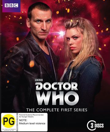 Blu-ray review: Doctor Who - Series 1 | Stuff.co.nz Doctor Who 12, Doctor Who 2005, Ninth Doctor, Steven Moffat, Bbc Doctor Who, John Barrowman, Christopher Eccleston, Billie Piper, Movie Genres