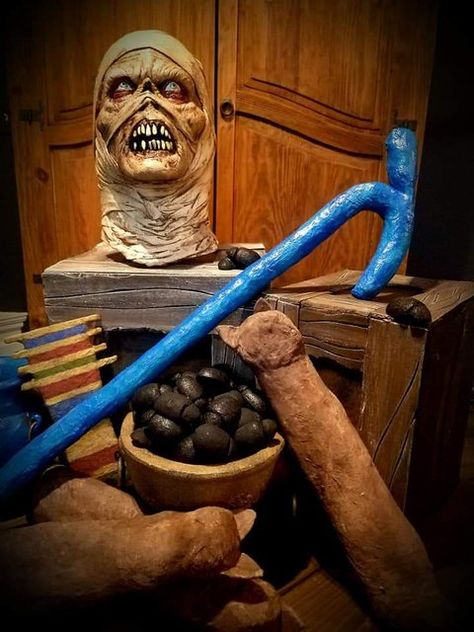 Curse of the Mummy....Egyptian Themed Party | Halloween Forum Horror Maze, Egyptian Themed Party, Silent Night Deadly Night, Halloween Forum, Kids Punch, Night Theme, Diy Props, Egyptian Symbols, The Mummy