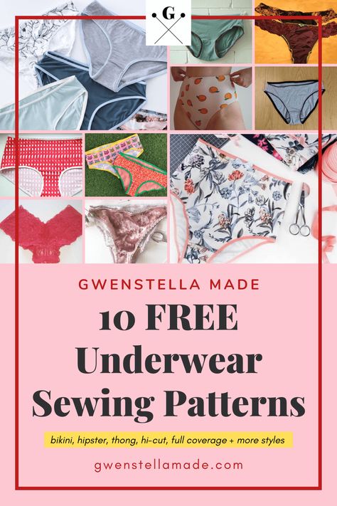 Panty Sewing, Diy Clothes Patterns, Apparel Sewing, Bra Sewing Pattern, Shop Tattoo, Bralette Pattern, Lingerie Patterns, Start Sewing, Bra Sewing