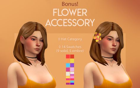 Ts4 Flower Accessory, Feral Poodles Hair Sims 4, Sims 4 Cc Flower Hair Accessories, Sims 4 Cc Flower Hair, Sims 4 Cc Flower Accessories, Sims 4 Flower Accessories, Sims 4 Flower Hair, Sims 4 Flower Hair Accessory, Sims 4 Flower Cc