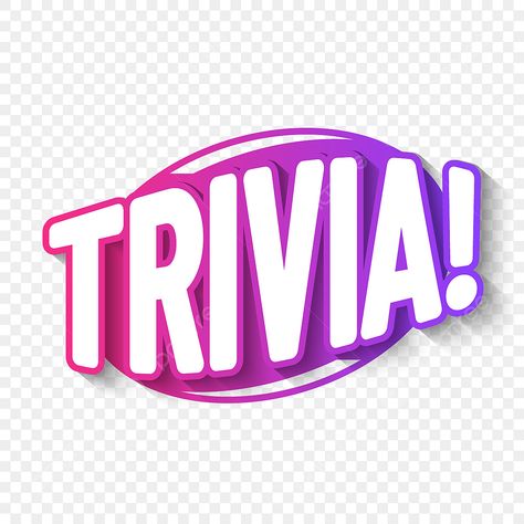 Trivia Flyer Design, Trivia Icon, Trivia Design, Trivia Background, Trivia Poster, Banner Png, Trivia Night, Poster Banner, Trivia Questions