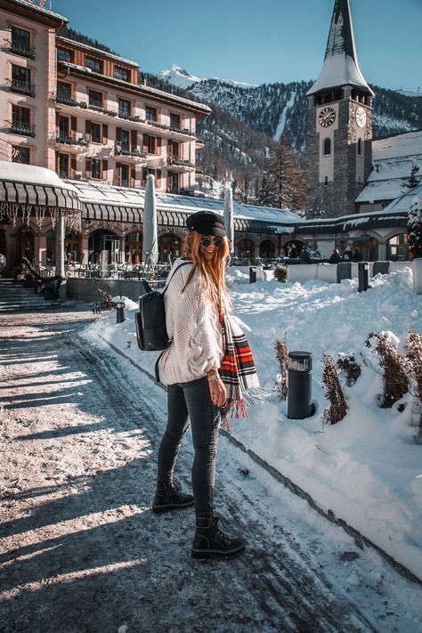 City to Snow: 11 Outfits I Wore in Switzerland — Lion in the Wild Winter Vacation Outfits, Switzerland Photography, Winter Outfits Snow, Winter Travel Outfit, Stylish Winter Outfits, Europe Outfits, Winter Outfits Cold, Snow Outfit, Trip Outfits