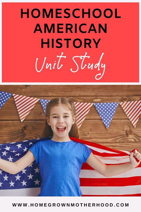 American History Unit Study Dear America Books, American History Curriculum, Literature Study Guides, History Curriculum, School Week, United States History, History Activities, History For Kids, Teaching History