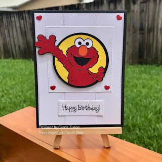 Elmo Birthday Cards Handmade, Elmo Cards Handmade, Street Font, Sadie Jean, Cricut 3, Scrap Cards, Elmo Birthday, Sesame Street Birthday, Cricut Cartridges