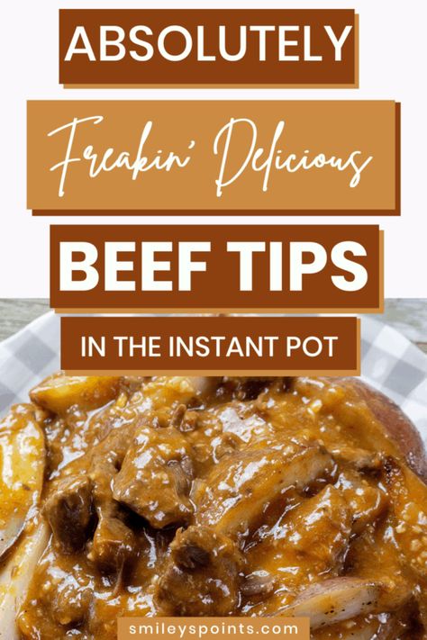 Beef Tips With Gravy, Instant Pot Beef Tips, Crockpot Taco, Beef Tip Recipes, Soup Keto, Beef Tips And Gravy, Crockpot Recipes Beef Stew, Beef Stew Crockpot, Pot Recipes Easy