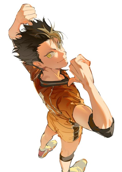 Nishinoya Fanart, Noya Haikyuu, Yuu Nishinoya, Yu Nishinoya, Yū Nishinoya, Haruichi Furudate, Nishinoya Yuu, Rolling Thunder, Hinata Shoyo