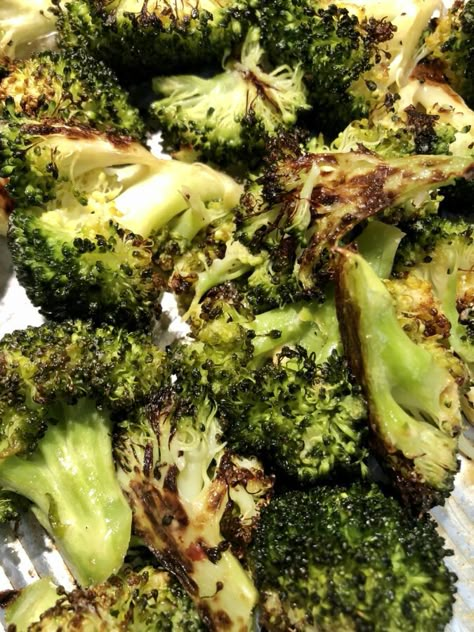 Roasted Broccoli With Vinegar-Mustard Glaze Roasted Broccoli Vinegar Mustard Glaze, Glazed Broccoli, Side Veggie Dishes, Food Things To Make, Sauce For Broccoli, Parsley Health, Fresh Vegetable Recipes, Roasted Broccoli Recipe, Monthly Meal Plan