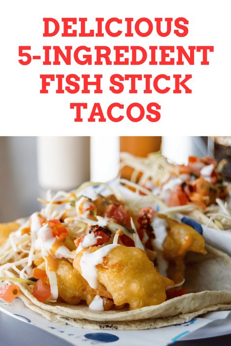 Effortless 5-Ingredient Fish Stick Taco Ideas for Dinner Fish Sticks Tacos, Fish Stick Taco, Taco Ideas For Dinner, Fish Stick Tacos, Pulled Pork Tacos Recipe, Taco Ideas, Citrus Fish, Ideas For Dinner, Taco Dinner