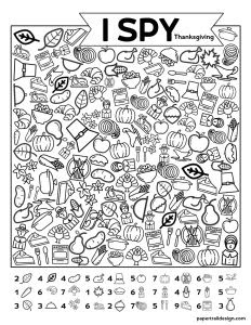 Free Printable I Spy Thanksgiving Activity for a classroom game, family get together or church activity to keep kids busy. #papertraildesign #IspyThanksgiving #Thanksgivingprintable #Thanksgivingprintables #givethanks #freeprintables #kidstable I Spy Thanksgiving, I Spy Activities, Free Thanksgiving Coloring Pages, Paper Trail Design, Thanksgiving Games For Kids, Thanksgiving Classroom, Thanksgiving Activity, Free Games For Kids, Thanksgiving Activities For Kids