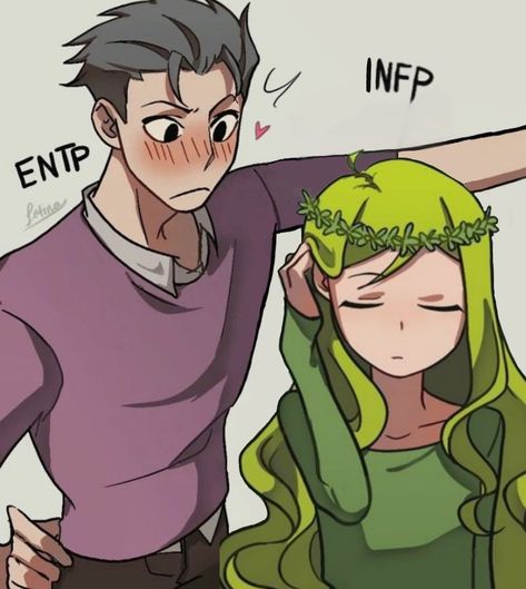 Entp X Infp Fan Art Kiss, Entp × Infp, Infp Entp Couple, Entp X Infp Relationship, Infp X Entp Relationships, Entp X Infp Fan Art, Infp X Entp, Infp Entp, Entp X Infp