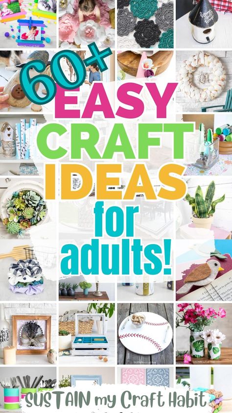 Christmas Craft Ideas To Make, Crafts Adults, Adult Craft Ideas, Small Craft Projects, Birdhouse Craft, Craft Ideas For Adults, Library Crafts, Easy Crafts To Sell, Craft Projects For Adults