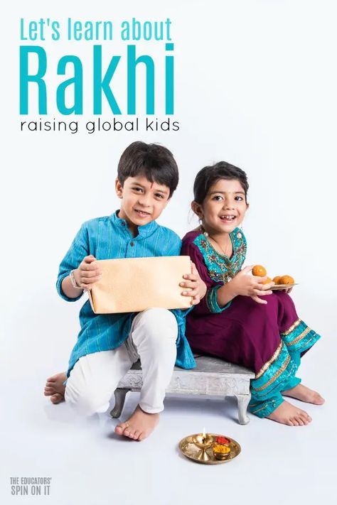 Rakhi video, books and craft ideas for kids learning about Raksha Bandhan. #kids #rakhi Rakhi Video, Happy Rakhi, Learning A Second Language, Sacred Threads, India Culture, Craft Ideas For Kids, Happy Rakshabandhan, Hindu Festivals, Local Library