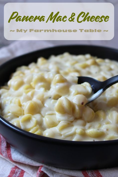 Panera Macaroni And Cheese, Panera Mac And Cheese Recipe, Panera Mac And Cheese, Panera Recipes, 1 Pan Meals, Recipe Crockpot, Pizza Soup, Breakfast Vegetables, Stew Soup