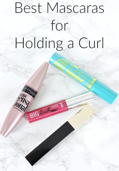 Best Mascaras for Holding a Curl | How to Keep Eyelashes Curled Mascara Review - Everyday Starlet http://everydaystarlet.com/2017/05/best-mascaras-holding-curl-keep-eyelashes-curled-mascara-review.html Mascara Types, Mascara For Straight Lashes, Best Maybelline Mascara, Best Drugstore Waterproof Mascara, Mascara Covergirl, Best Waterproof Mascara, Best Drugstore Mascara, Best Mascaras, Maybelline Lash Sensational Mascara