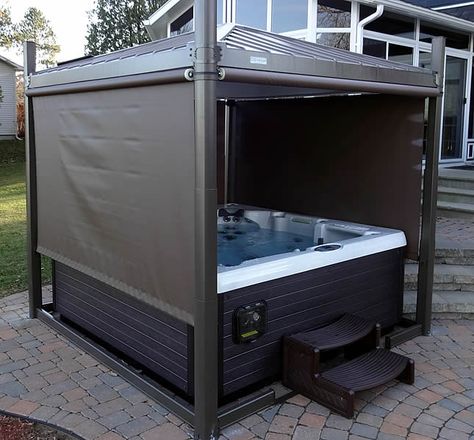 Oasis - Olympic Hot Tub Spa Deck, Hot Tub Privacy, Hot Tub Landscaping, Hot Tub Patio, Hot Tub Designs, Outdoor Hot Tub, Spa Jacuzzi, Hot Tub Gazebo, Deck Privacy