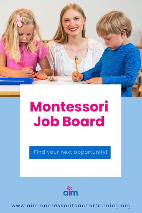 If you’re looking for a Montessori teaching job, take a look at our Montessori Job Postings! We have job listings for Directress, infant-toddler, early childhood, elementary, and early childhood teaching roles. These Montessori positions are based in the US and internationally. #jobboard #montessoriteacher Starting A Montessori School, What Is Montessori Method, Reggio Emilia Vs Montessori, Montessori Jobs, Montessori Lower Elementary Practical Life, Kinesthetic Learning, Montessori Environment, Practical Life Activities, Montessori Practical Life