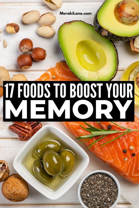 Food For Memory, Good Brain Food, Brain Healthy Foods, Brain Boosting Foods, Mind Diet, Healthy Brain, Good Foods To Eat, Proper Diet, Brain Food