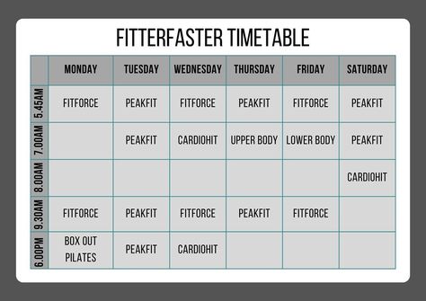 New timetable ⭐️ Class Timetable, New Class, July 16, Fitness Nutrition, Try It, Personal Trainer, Follow Me, How To Find Out, Nutrition