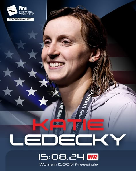 Katie Ledecky, Swimming World, Olympic Sports, Summer Olympics, Swimmers, World Cup, Iphone Wallpaper, Swimming, Iphone