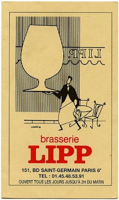 Hemingway's Paris Brasserie Lipp Paris, Hostel Tips, The Lost Generation, Franco Prussian, Lost Generation, Paris Illustration, A Moveable Feast, Restaurant Logo, French Restaurants