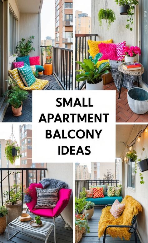 Small Apartment Balcony Ideas Decorated Balcony Ideas, Indian Balcony Decor Ideas, Apartment Balcony Decor, Small Balcony Furniture, Apartment Patio Decorating Ideas, Small Apartment Balcony, Balcony Decorating Ideas, Balcony Decor Ideas, Small Apartment Balcony Ideas