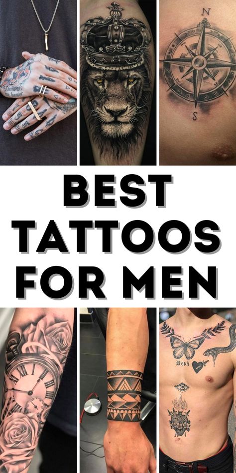 Best Tattoos for Men: A Comprehensive Guide to Timeless Designs The Best Tattoos For Men, Best Tattoos For Men, Good First Tattoos, Arm Tattoos For Men, Stammestattoo Designs, Tattoo Homme, Greek God Tattoo, Unique Tattoos For Men, The Best Tattoos