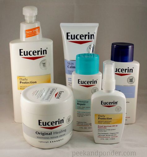 Must-have Moisturizing Products from Eucerin #skincare German Skincare Products, Eucerin Body Lotion, Eucerin Face Skincare, Eucerin Repair, Eucerin Advanced Repair Lotion, Pamper Skin, Avocado Beauty, Skincare Wishlist, Drugstore Makeup Tutorial