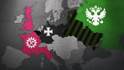 Kaiserreich Art, Hearts Of Iron Iv, Heart Of Iron, Geography Map, Alternate Worlds, Amazing Maps, Germany Flag, Alternate History, Fantasy Concept Art