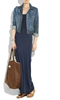 Mode Over 50, Long Skirt Fashion, Maxi Dress Outfit, Over 50 Womens Fashion, Causual Outfits, Casual Winter Outfits, Denim Jackets, Outfits Casuales, Jeans Denim