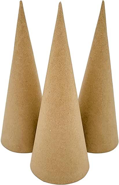 Paper Mache Cone, Giant Pencil, Mod Podge Gloss, Cone Shell, Cones Crafts, Diy Art Projects, Factory Direct Craft, Crafts Sewing, Sewing Stores