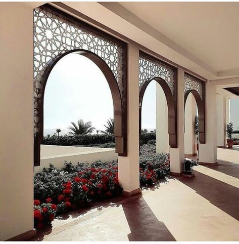 Islamic Architecture House, Islamic Arches, Rollup Design, Mosque Design Islamic Architecture, Arabic Decor, Moorish Architecture, Mosque Design, Architecture Design Sketch, Architecture Building Design