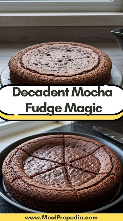 Can’t resist the bold flavors of coffee and chocolate? The Decadent Mocha Fudge Magic combines deep mocha richness with fudgy goodness for a dessert that’s pure bliss. Check out the recipe now! Simple Baked Goods, Mocha Fudge, Easy Desserts Recipes, Fudge Frosting, Easy To Make Desserts, Chocolate Shavings, Round Cake Pans, No Bake Treats, Desserts Recipes