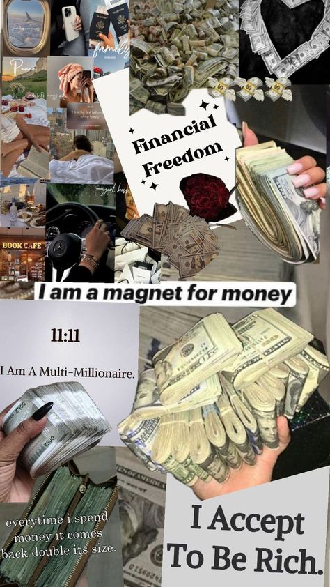 I Am A Multi Millionaire Affirmation, Multi Millionaire Aesthetic, I Am A Multi Millionaire, Millionaire Aesthetic, Abundance Images, Multi Millionaire, Manifesting Vision Board, Life Goals Future, Money Vision Board