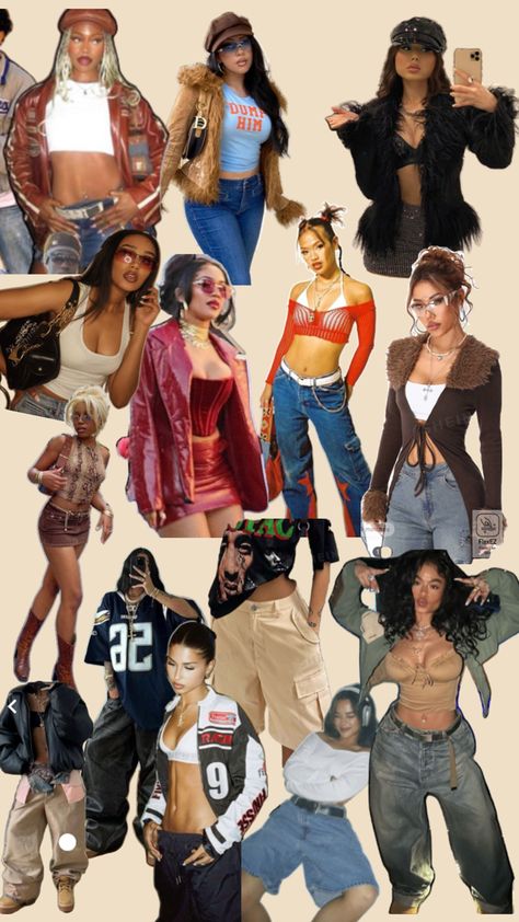 2000s Fashion Party, Chica Hip Hop, 2000s Fashion Outfits Party, 90s Outfits Party, 2000s Fashion Inspiration, Boardpanda Pins, Party Style Outfit, 90s Party Outfit, Y2k Party Outfit