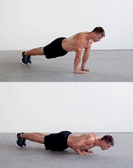 Push Up Exercises, Tricep Workouts For Men, Defined Arms, Tricep Workouts, Get Bigger Arms, Diamond Push Ups, Workouts For Men, Tricep Pushdown, Muscle Movement