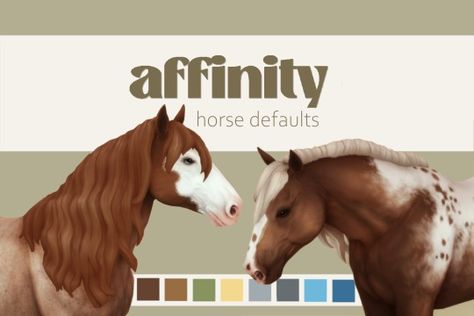 these are technically a V2 of my affinity horse defaults, I highly recommend redownloading if you are using the old ones ! I... Sims 4 Pets Mod, Sims Pets, Sims 4 Cheats, Sims Medieval, Sims 4 Cc Kids Clothing, Sims 4 Download, Sims 4 Mm Cc, Tumblr Sims 4, Sims 4 Cc Folder