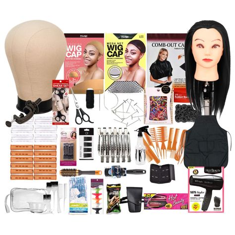 Cosmetology School Must Haves, Cosmetology School Supply List, Cosmetology Lesson Plans, Cosmetology School Tips Student, Cosmetology Kit, Hair School Cosmetology, Hair Ventilation, Hair Dryer Set, Hair Mannequin