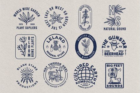 Stamp Logo Design Vintage, Stamp Style Logo, Hand Drawn Logos, Stamp Aesthetic, Vintage Badge Design, Hand Drawn Aesthetic, Vintage Badge Logo, Kerala Ayurveda, Medicine Logo