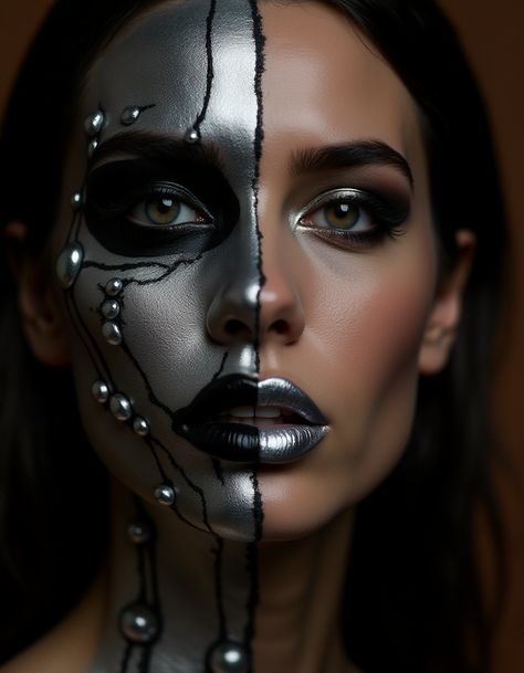 Score killer Halloween makeup looks without the stress! Get inspired by these easy DIY tutorials perfect for beginners. From spooky to glamorous, find the perfect look to unleash your inner ghoul or fairy this Halloween. Skeleton Cat Makeup, Halloween Makeup Diy Tutorial, Diy Halloween Makeup, Skeleton Cat, Halloween Makeup Diy, Makeup Easy, Halloween Makeup Tutorial, Halloween Makeup Easy, Halloween Makeup Looks