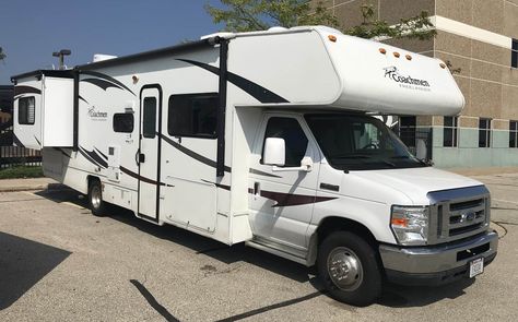 Cheap and Affordable Motorhomes | CamperAdvise Rv Motorhomes, Buying An Rv, Class C Rv, Rv Camping, Motorhome, On The Road, Rv, The Road, Things To Wear