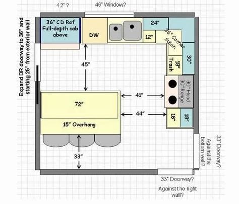 12x12 Kitchen Floor Plans 12x12 Kitchen, Pantry Layout, Kitchen Layouts With Island, Kitchen Floor Plan, Corner Pantry, Kitchen Layout Plans, Kabinet Dapur, Kitchen Floor Plans, Kitchen Redesign