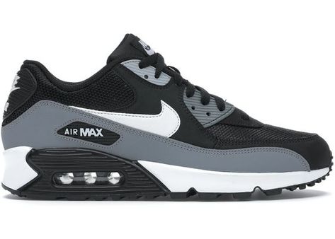 great quality fits as expected fast delivery Nike Air Max Retro, Nike Sneakers For Men, Air Max 90 Grey, Air Maxes, Nike Air Max 90 Black, Air Max 90 Black, Black Nike Sneakers, Men Nike, Best Black