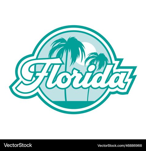 Florida Logo, Florida Design, Saved Pins, Graphic Tee Design, Free Svg, Transparent Png, Pool Party, High Res, Png Images